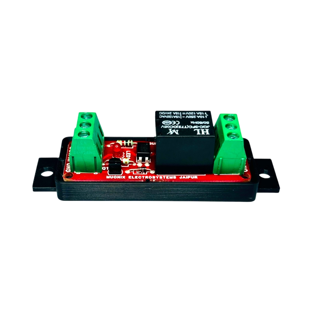 Muonix Relay Module 2ch 5v 10a with Enclosure (REL00002B) view 4